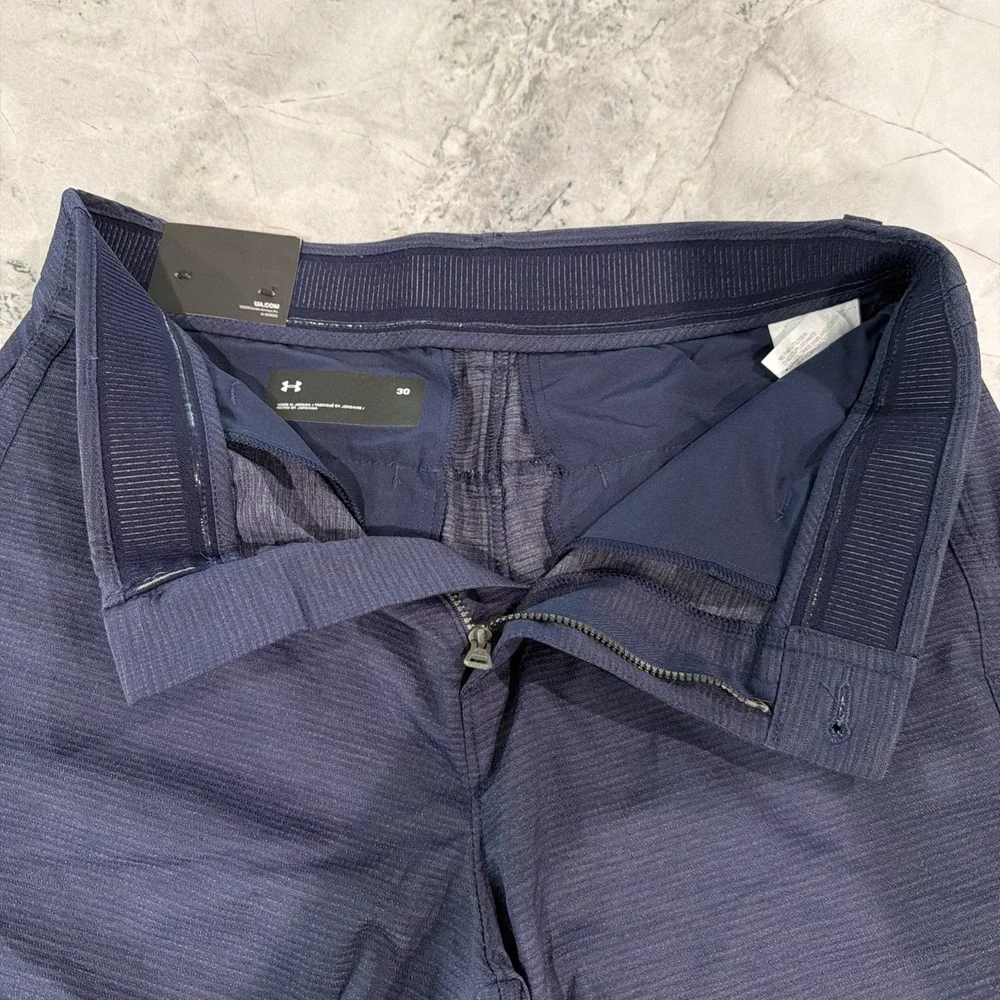 NWT Under Armour Men's UA Iso-Chill Airvent Shorts Golf Training Navy Size 30